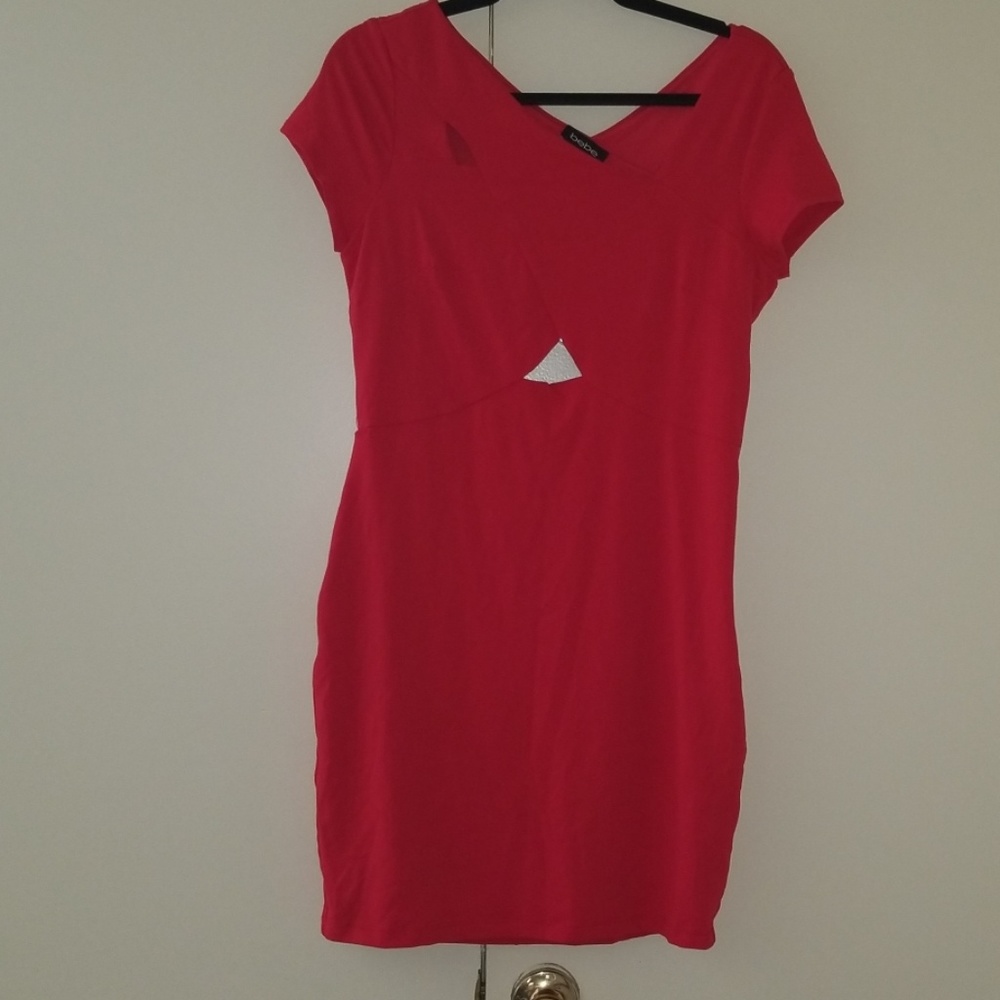 Bebe peek-a-boo dress